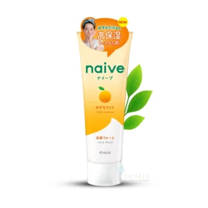 Kracie Naïve Foaming Face Wash (Yuzu Ceramide 130g) | Made in JAPAN