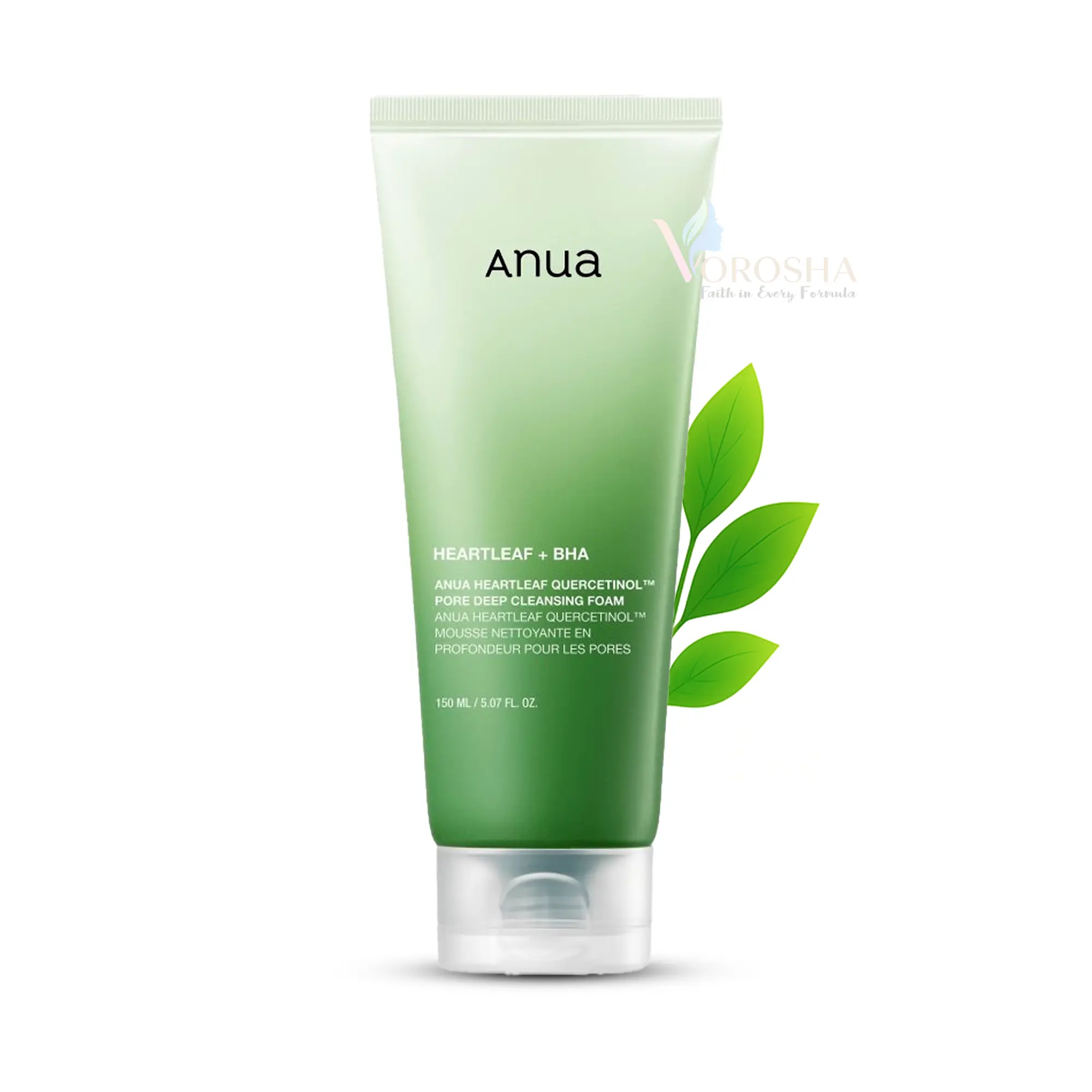 Anua Heartleaf Quercetinol Pore Deep Cleansing Foam 150ml