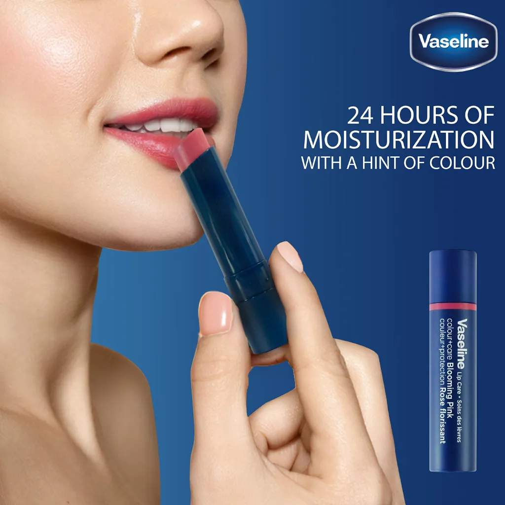 Vaseline Lip Colour care Blooming Pink Stick 3 gm - Image 2